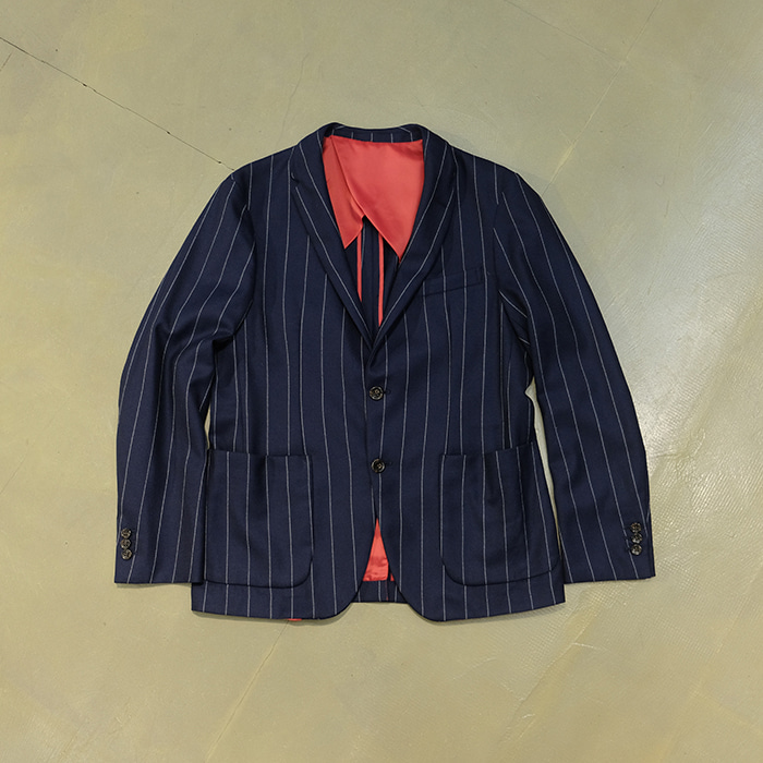 타케오 키쿠치  TK mixpice stripe blazer