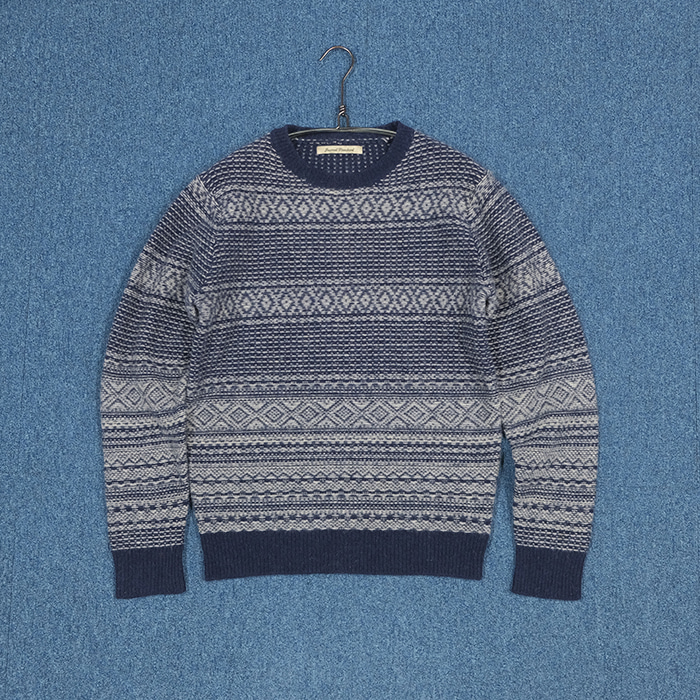 저널스탠다드  Journal standard slimfit pattern sweater