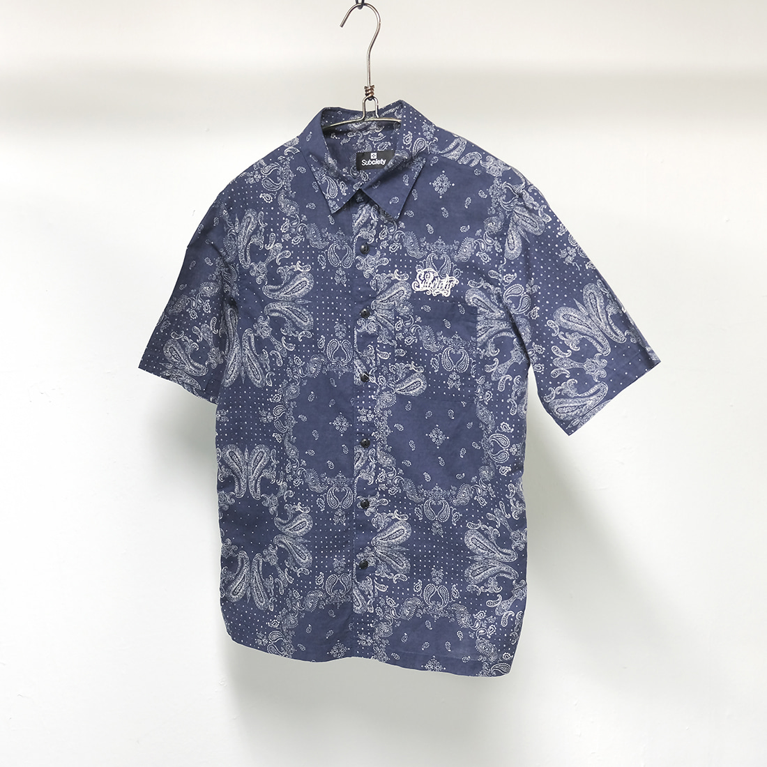 서브사이어티 / Made in japan  Subciety bandana pattern shirt