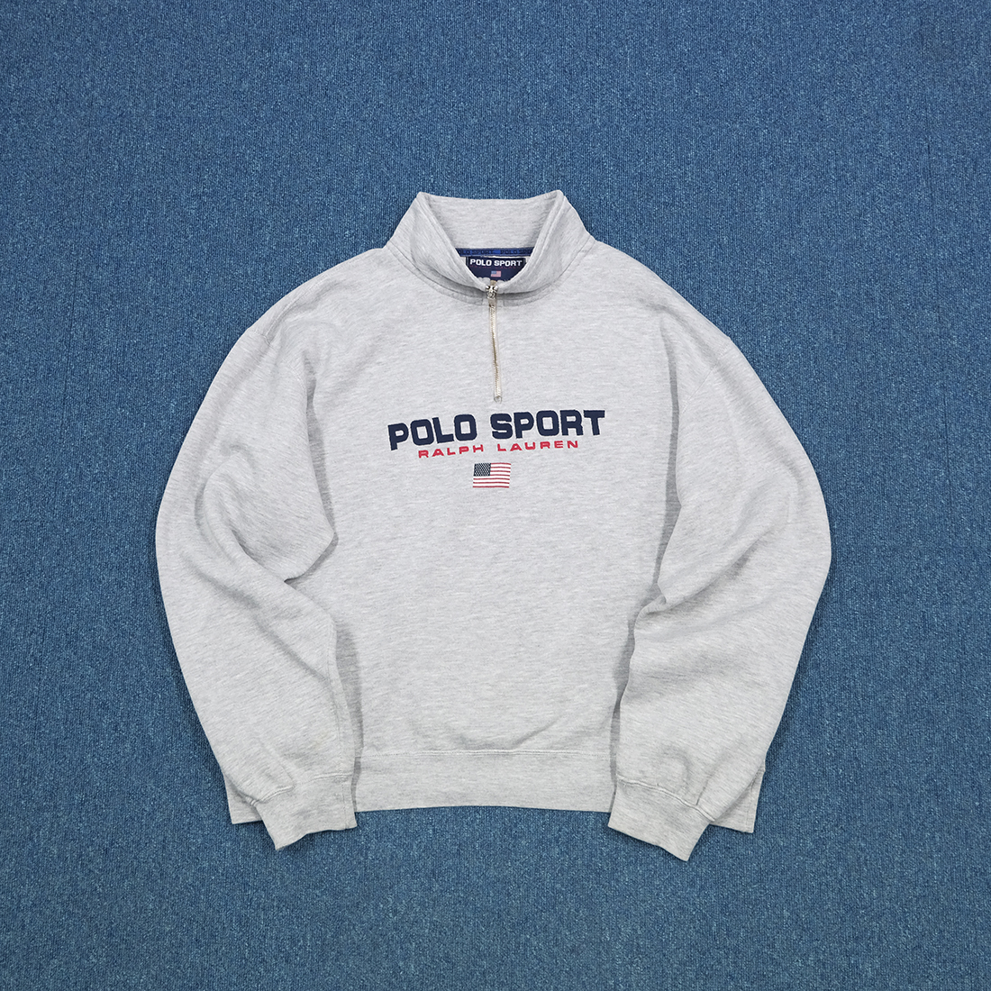폴로 스포츠  Polo sports logo zip up pullover