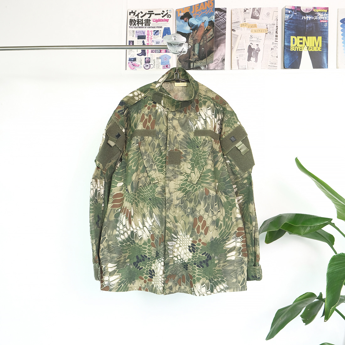 리메이크  Military reformed ripstop shirt