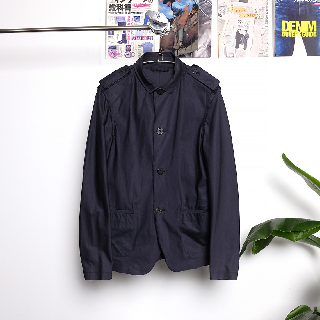랑방 / Made in romania  Lanvin shoulder tab  cotton jacket