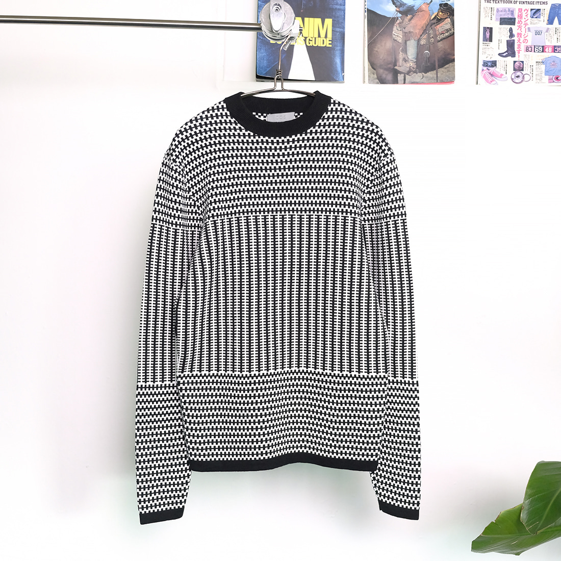 코스  Cos pattern sweater