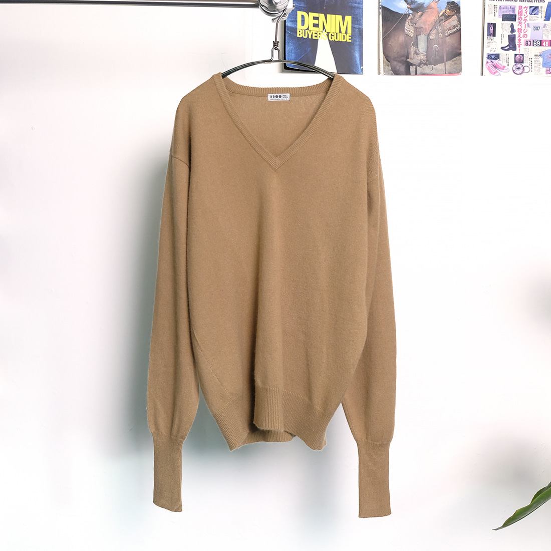  Prgr design pure cashmere v neck sweater