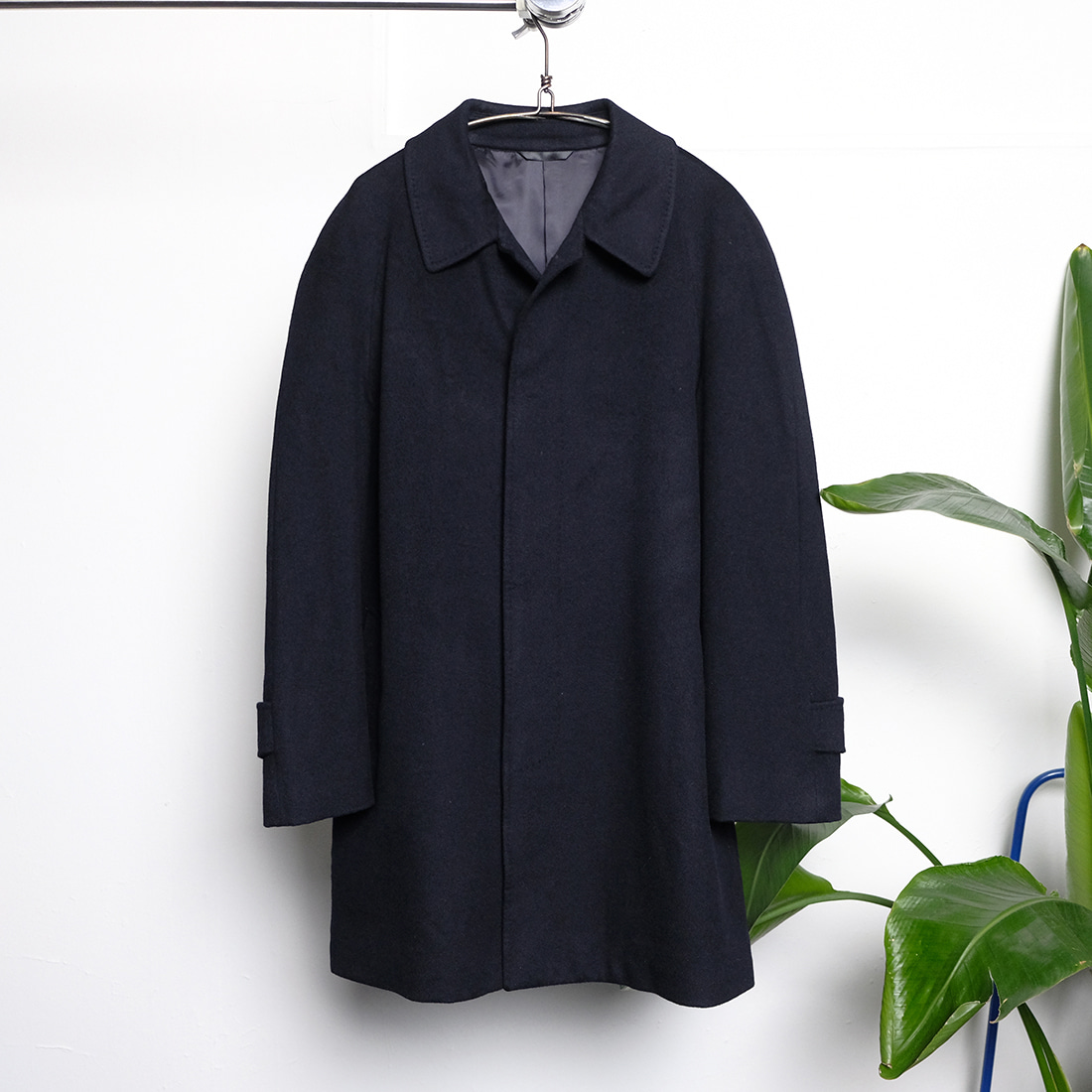 캐시미어 / Made in japan  pure Cashmere balmacaan half coat
