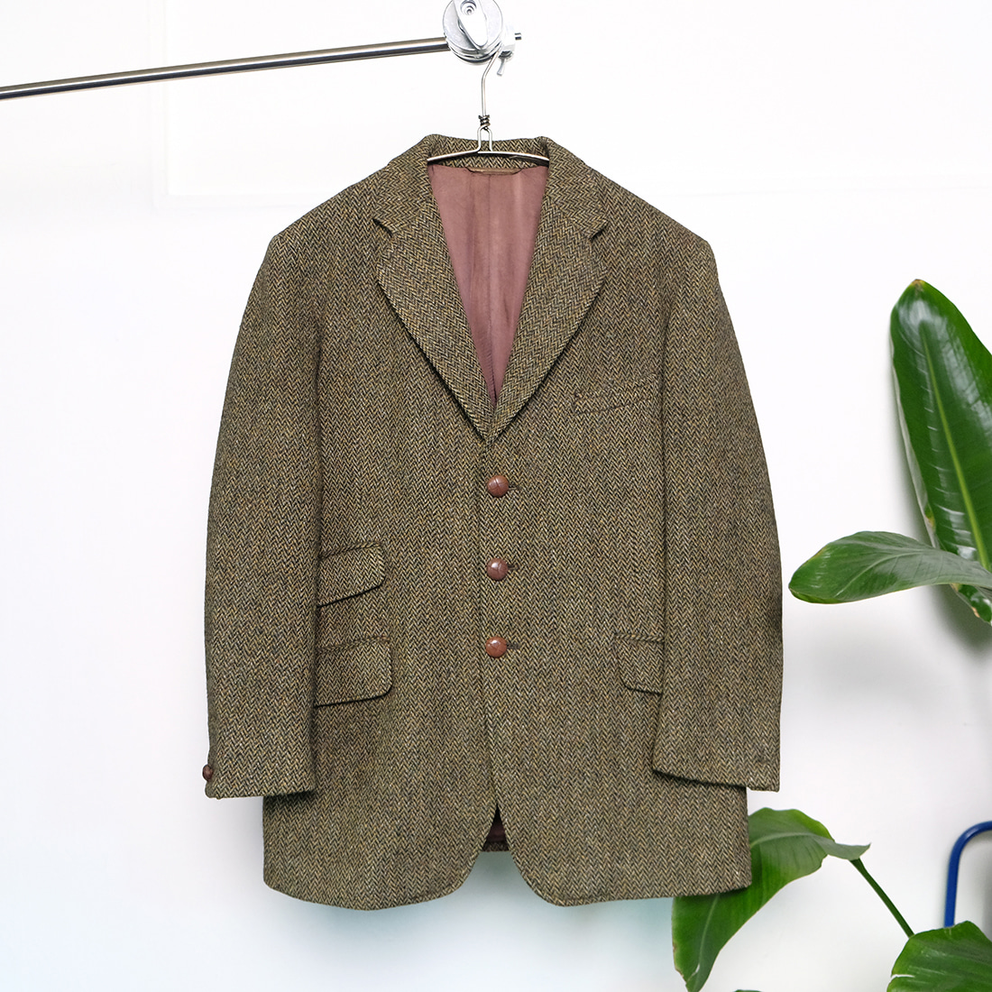 해리스트위드  70s Vintage harris tweed blazer